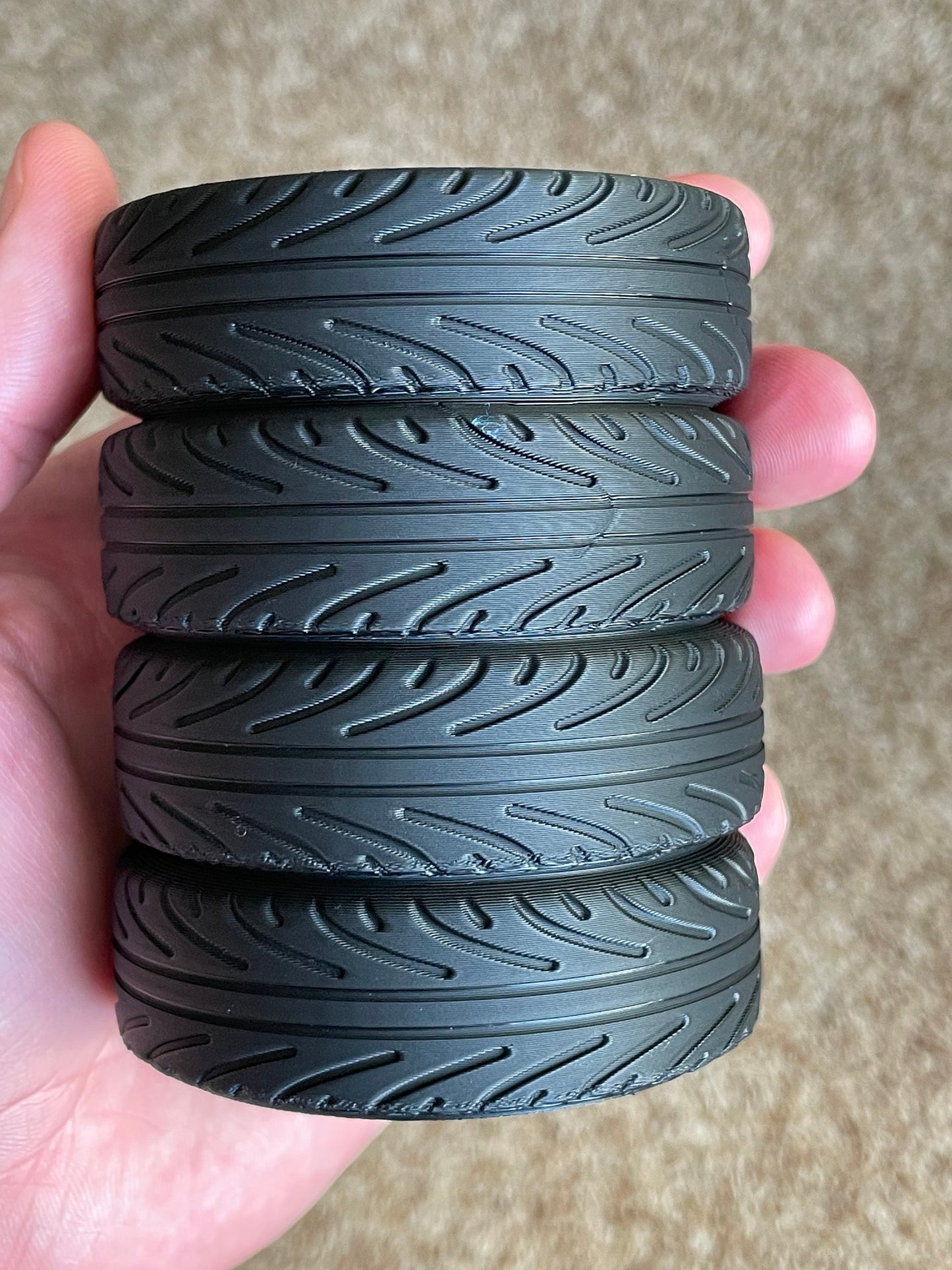 Rugged Tire Pen Holder - Perfect Gift for Car Enthusiasts & Dads!